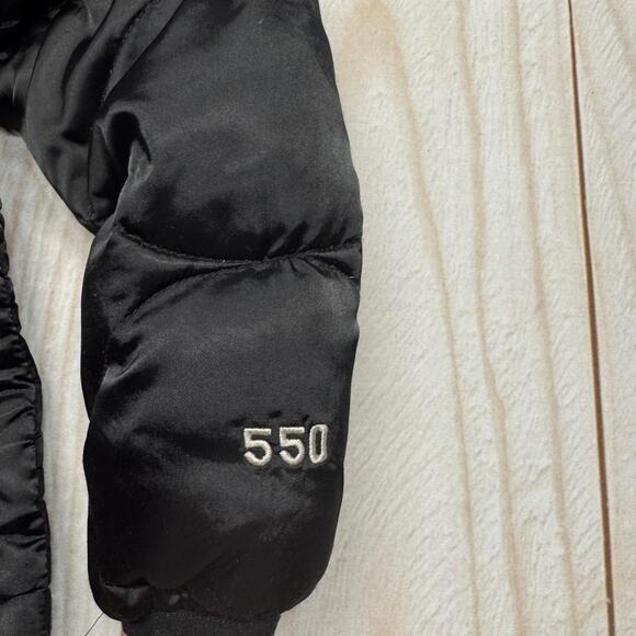 The North Face Girls XS Goose Down 550 Fill Puffer Jacket  Water-Repellent Black - Picture 4 of 8